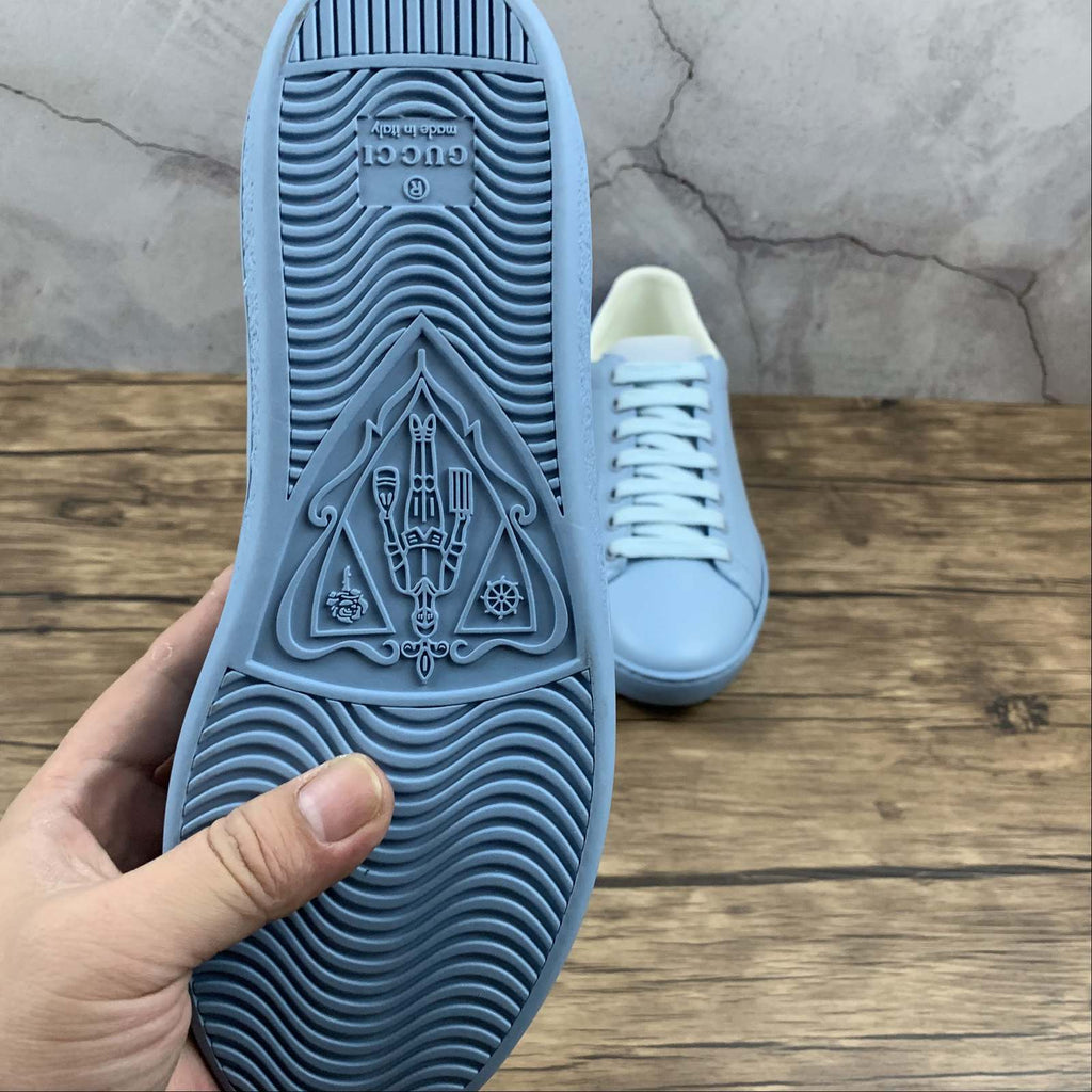 Gucci Light Blue Low-Top Sneakers