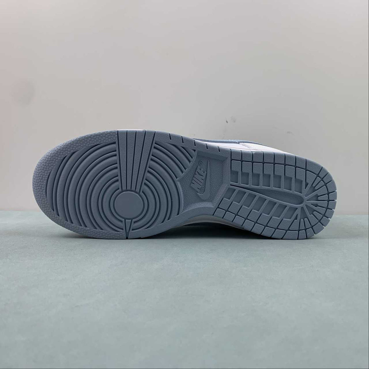 Nike Dunk Low Sneakers - White, Light Grey & Blue DV0831-109