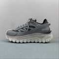 Moncler x Hoka Mafate Speed    Gray Chunky Sneakers