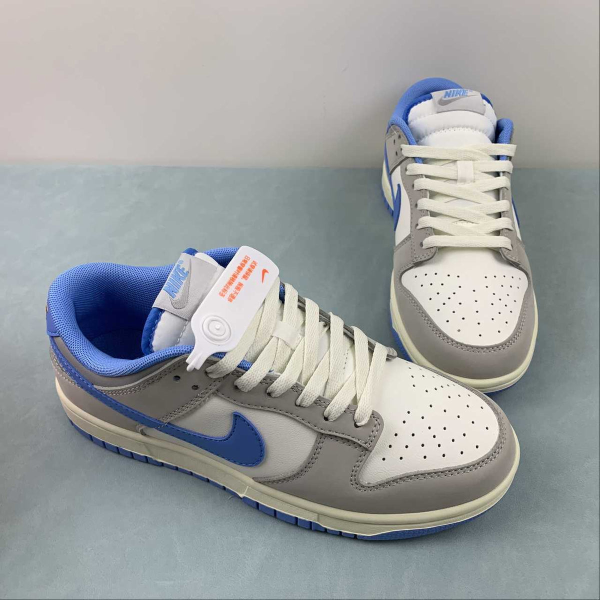 Nike Dunk Low – Grey, Blue & White   FN7488-133
