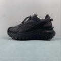 Moncler x Hoka Mafate Speed     Black Chunky Sneakers