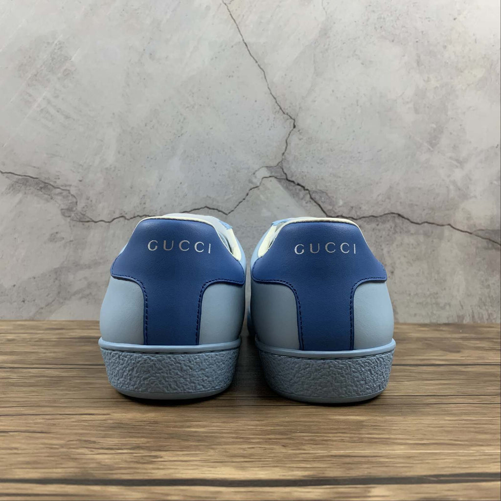 Gucci Light Blue Low-Top Sneakers