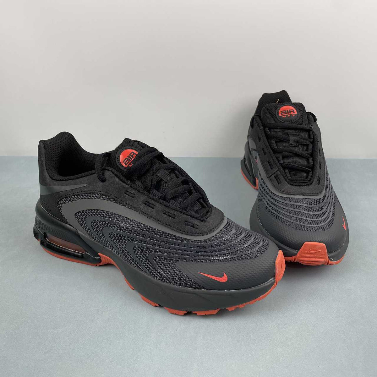 Nike Air Max Sneakers - Black & Red