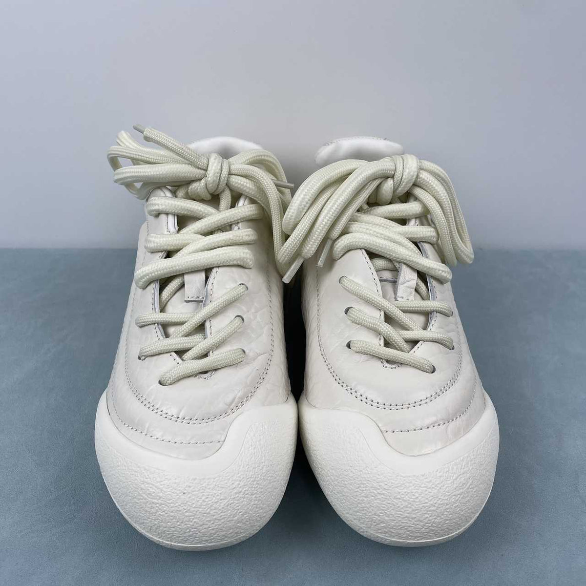 McQueen Off-White Lace-Up Sneakers